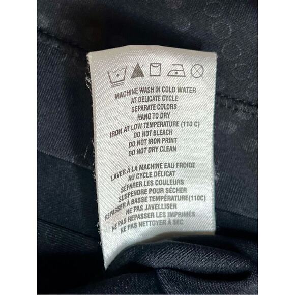 Lole Momentum UPF 50+ Black Split Flap Tank Sports Dress LARGE Activewear Casual - Picture 9 of 11